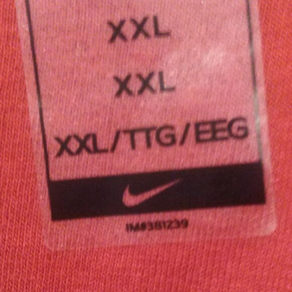 Nike Air Swoosh Logo T-Shirt Red Men’s XXL 337938-655 Vintage Rare NEW WITH TAGS - Picture 6 of 7